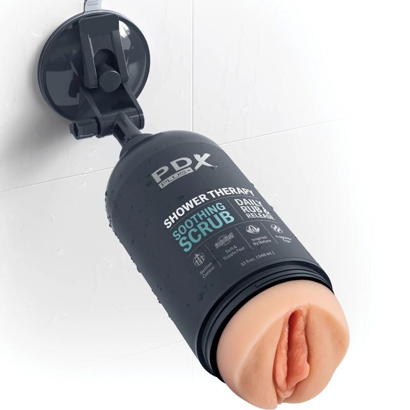 PDX PLUS - STROKER MASTURBATOR DISCRETE BOTTLE DESIGN SOOTHING SCRUB SHAMPOO - Imagem de 2