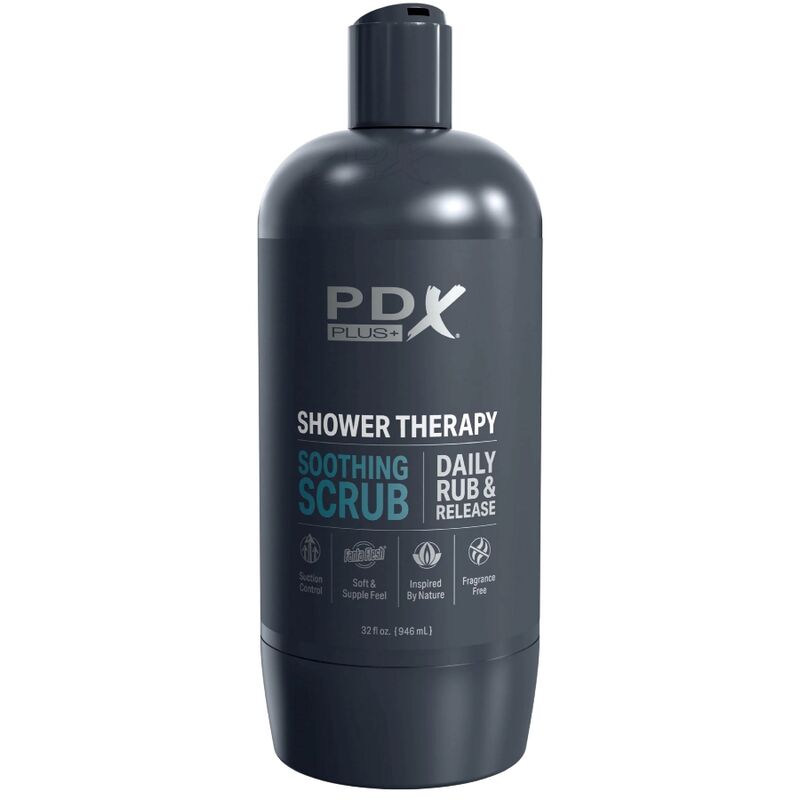 PDX PLUS - STROKER MASTURBATOR DISCRETE BOTTLE DESIGN SOOTHING SCRUB SHAMPOO - Imagem de 4