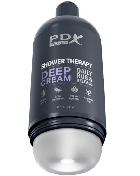 PDX PLUS - STROKER MASTURBATOR DISCREET DEEP CREAM SHAMPOO BOTTLE DESIGN