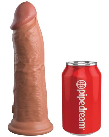 KING COCK - ELITE REALISTIC SILICONE DILDO 20.3 CM CARAMEL