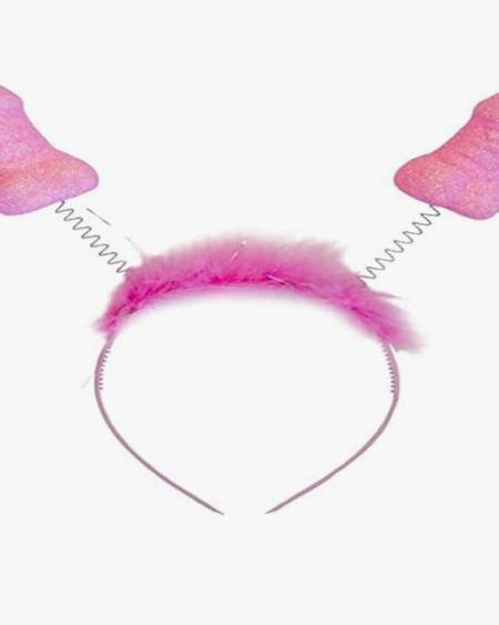 DIABLO PICANTE - 6 UNITS PITO PINK GLITTER ANTENNAS