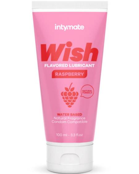 INTIMATELINE INTYMATE - WISH RASPBERRY FLAVORED LUBRICANT 100 ML