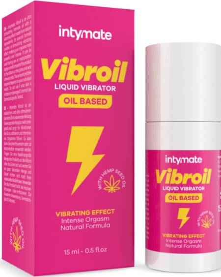 INTIMATELINE INTYMATE - VIBROIL INTIMATE OIL FOR HER VIBRATING EFFECT 15 ML
