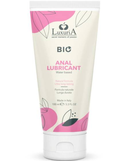 INTIMATELINE - LUXURIA BIO ANAL WATER-BASED LUBRICANT 100 ML