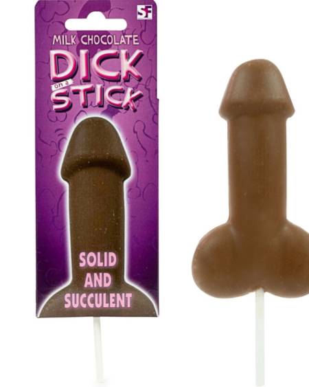 SPENCER  FLEETWOOD - MILK CHOCOLATE PENIS LOLLIPOP