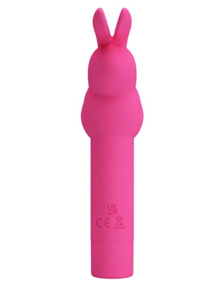 PRETTY LOVE - GERARDO FUSCHIA RABBIT SILICONE VIBRATOR