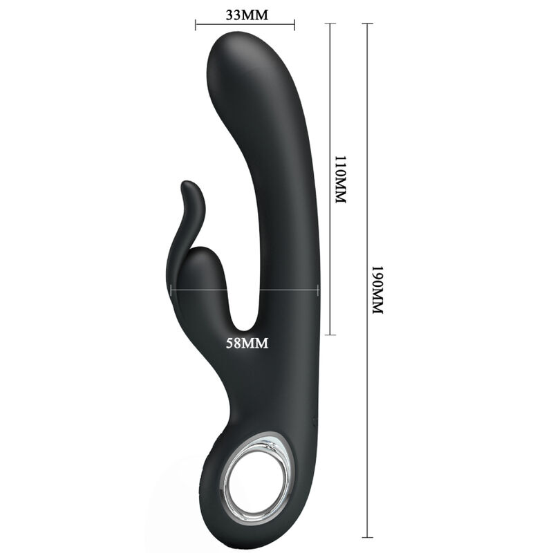 PRETTY LOVE - CARINA VIBRATOR CLITORIS AND G-SPOT STIMULATOR - Imagem de 4