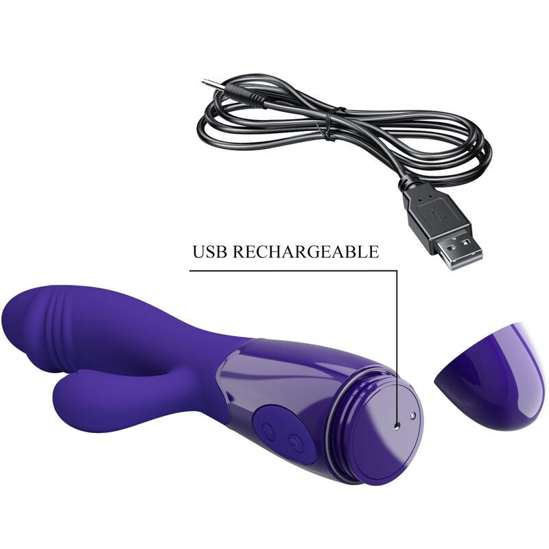 PRETTY LOVE - SNAPPY YOUTH VIBRATOR G-SPOT STIMULATOR VIOLET - Imagem de 5
