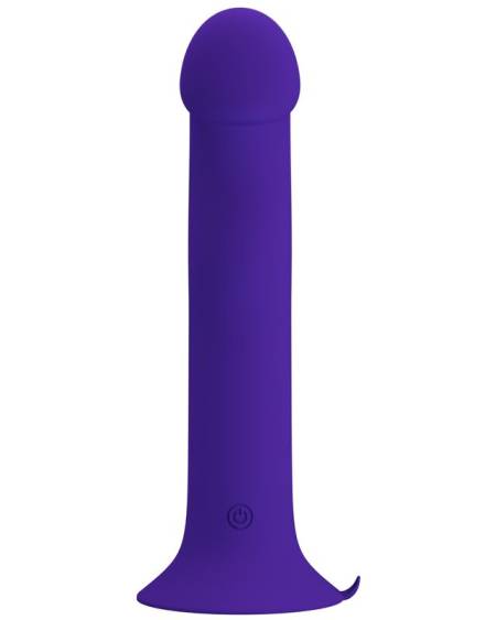 PRETTY LOVE - MURRAY YOUTH VIBRATING DILDO  RECHARGEABLE VIOLET