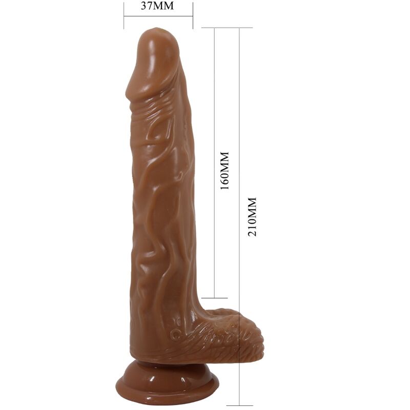 BAILE - BODACH REALISTIC VIBRATOR WITH REMOTE CONTROL SUCTION CUP - Imagem de 5