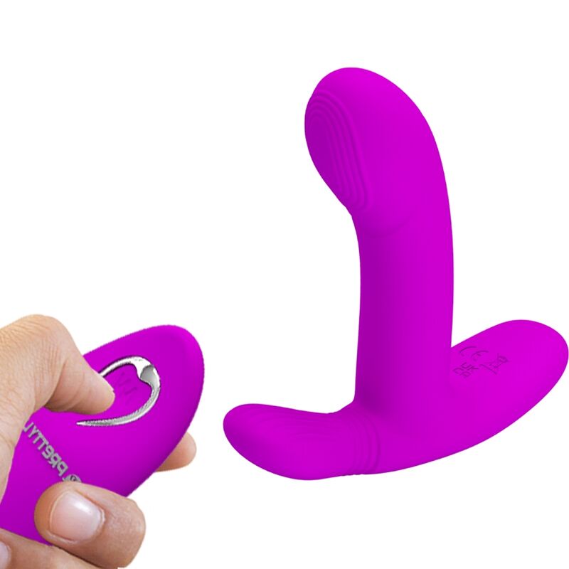 PRETTY LOVE - GERI CLITORIS MASSAGER PINK REMOTE CONTROL - Imagem de 5