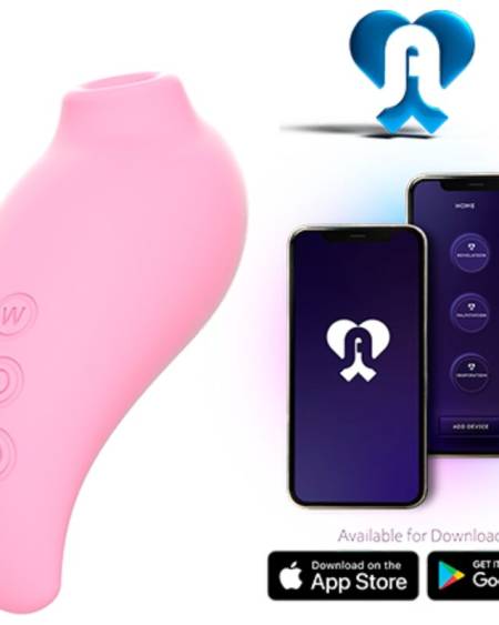 ADRIEN LASTIC - SUCKER DE CLITÓRIS ROSA REVELATION - APLICATIVO GRATUITO