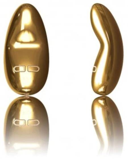 LELO - YVA MASTURBATOR WITH GOLD VIBRATION