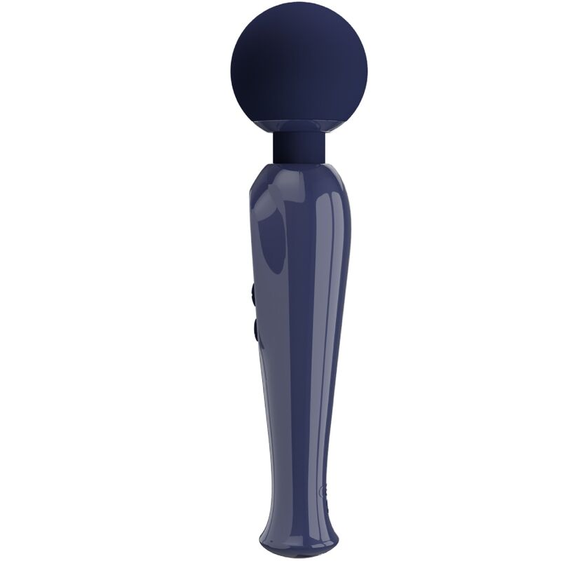 PRETTY LOVE - SKYLER VIBRATOR WAND BLUE - Imagem de 3