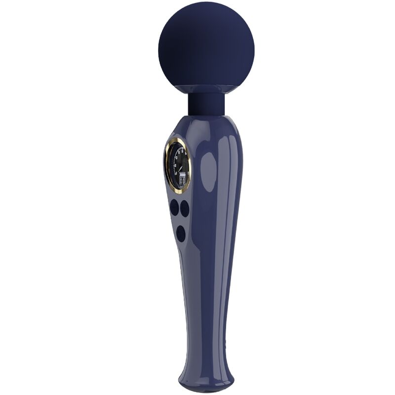 PRETTY LOVE - SKYLER VIBRATOR WAND BLUE - Imagem de 2