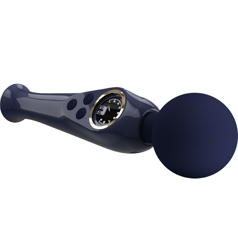 PRETTY LOVE - SKYLER VIBRATOR WAND BLUE - Imagem de 4