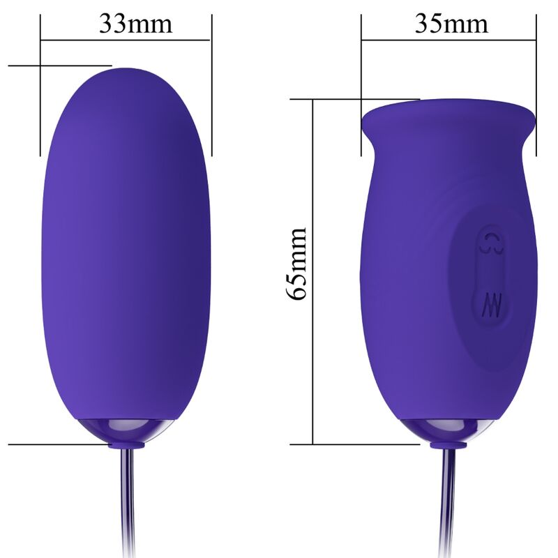 PRETTY LOVE - DAISY YOUTH VIOLET RECHARGEABLE VIBRATOR STIMULATOR - Imagem de 4
