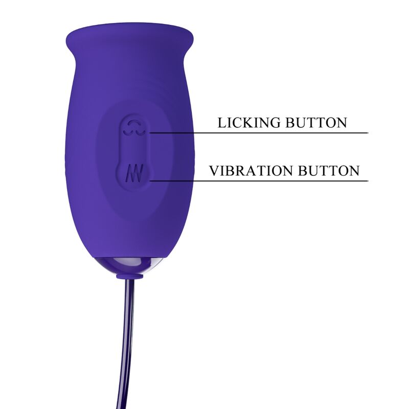 PRETTY LOVE - DAISY YOUTH VIOLET RECHARGEABLE VIBRATOR STIMULATOR - Imagem de 5
