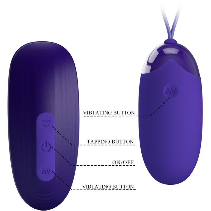 PRETTY LOVE - STIMULATOR AND PORTABLE EGG - Imagem de 5