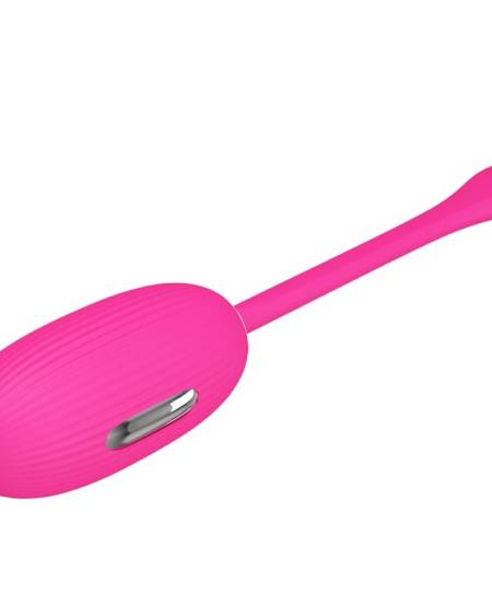 PRETTY LOVE - DOREEN RECHARGEABLE VIBRATING EGG MAGENTA REMOTE CONTROL