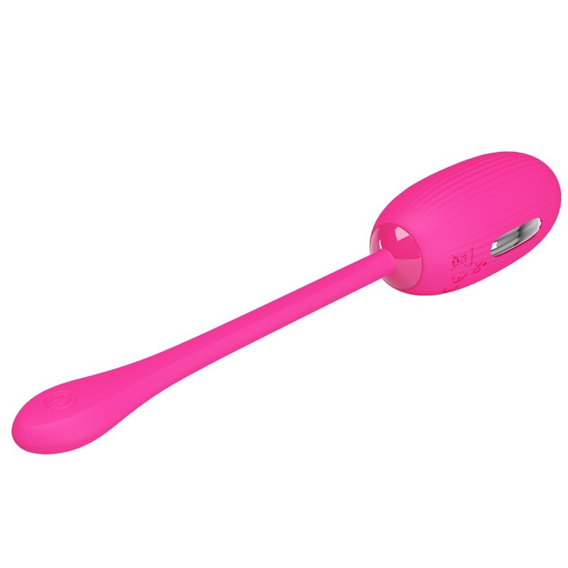 PRETTY LOVE - DOREEN RECHARGEABLE VIBRATING EGG MAGENTA REMOTE CONTROL - Imagem de 3