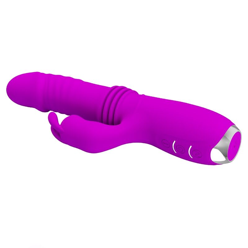 PRETTY LOVE - DOROTHY PURPLE RECHARGEABLE RABBIT VIBRATOR - Imagem de 3
