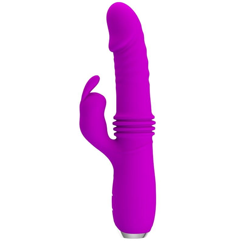 PRETTY LOVE - DOROTHY PURPLE RECHARGEABLE RABBIT VIBRATOR - Imagem de 2