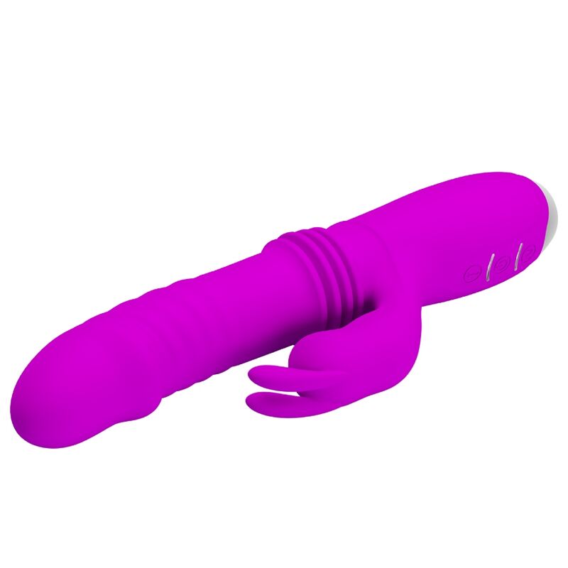PRETTY LOVE - DOROTHY PURPLE RECHARGEABLE RABBIT VIBRATOR - Imagem de 5