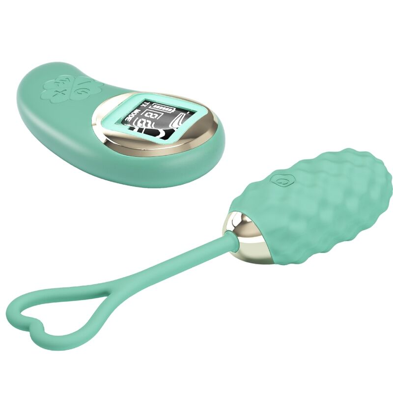 PRETTY LOVE - VIVIAN GREEN REMOTE CONTROL VIBRATING EGG - Imagem de 4