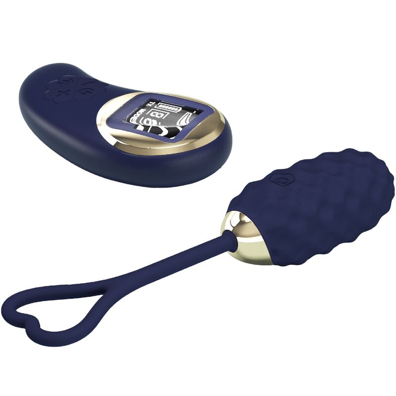 PRETTY LOVE - VIVIAN BLUE REMOTE CONTROL VIBRATING EGG - Imagem de 4