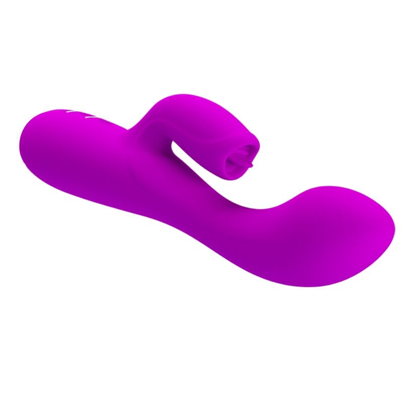 PRETTY LOVE - GLORIA RECHARGEABLE RABBIT VIBRATOR-WATERPROOF PURPLE - Imagem de 4