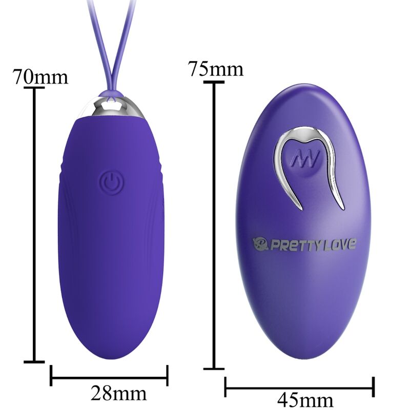 PRETTY LOVE - JENNY YOUTH VIOLATING EGG REMOTE CONTROL VIOLET - Imagem de 5