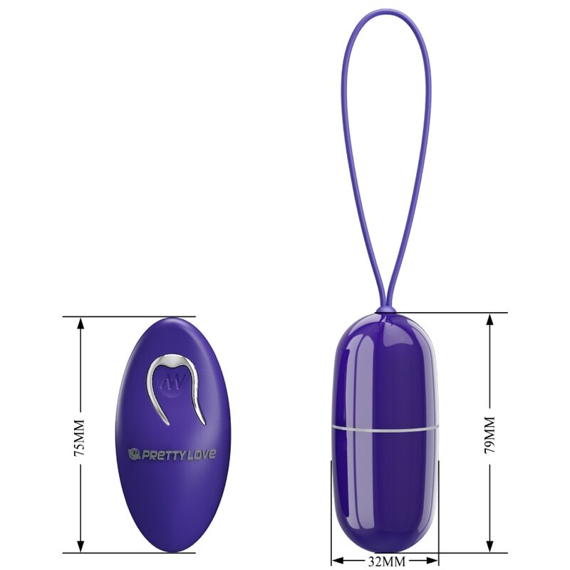 PRETTY LOVE - ARVIN YOUTH VIOLATING EGG REMOTE CONTROL VIOLET - Imagem de 4