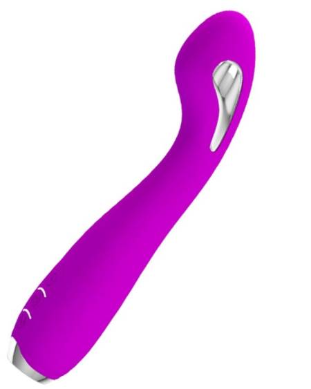 PRETTY LOVE - HECTOR RECHARGEABLE ELECTROSHOCK VIBRATOR WATERPROOF PURPLE