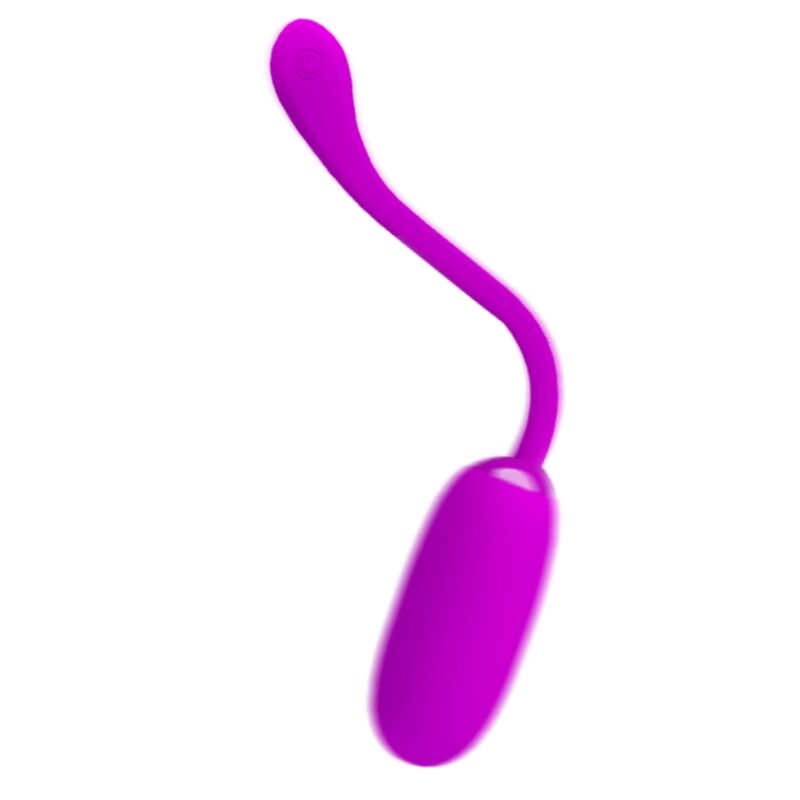 PRETTY LOVE - JULIUS WATERPROOF-RECHARGEABLE VIBRATING EGG PURPLE - Imagem de 5