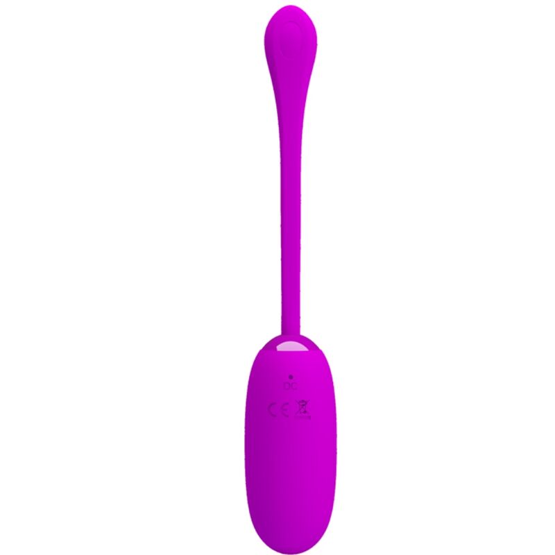 PRETTY LOVE - JULIUS WATERPROOF-RECHARGEABLE VIBRATING EGG PURPLE - Imagem de 2