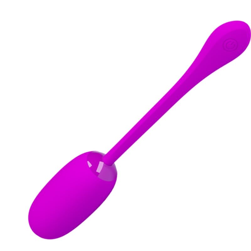 PRETTY LOVE - JULIUS WATERPROOF-RECHARGEABLE VIBRATING EGG PURPLE - Imagem de 4