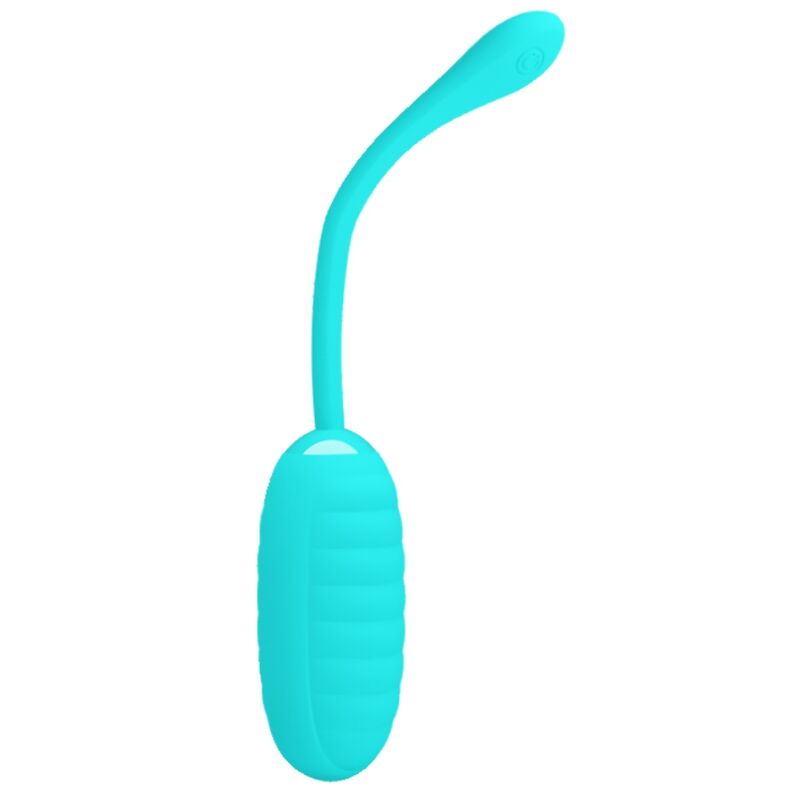 PRETTY LOVE - KIRK RECHARGEABLE VIBRATING EGG LIGHT GREEN - Imagem de 5