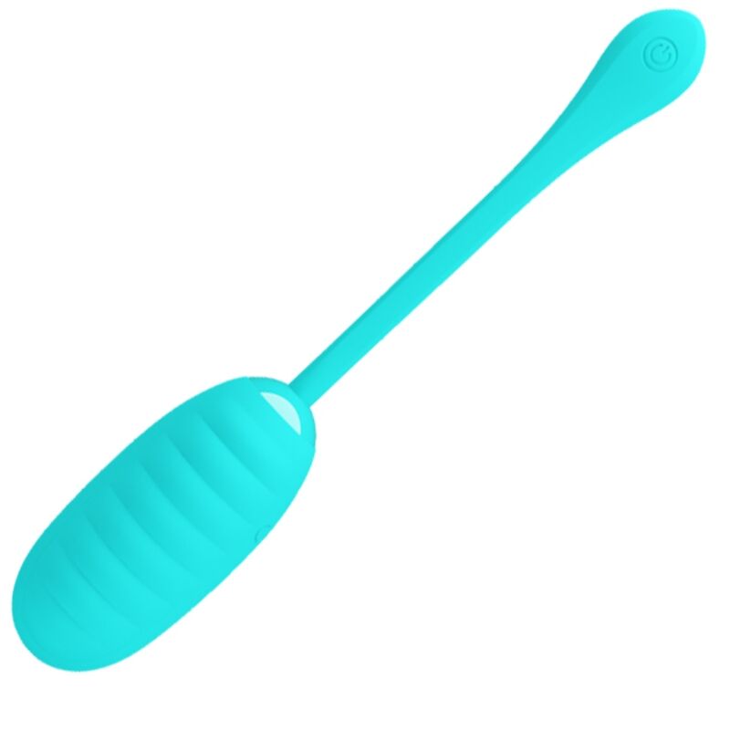 PRETTY LOVE - KIRK RECHARGEABLE VIBRATING EGG LIGHT GREEN - Imagem de 2