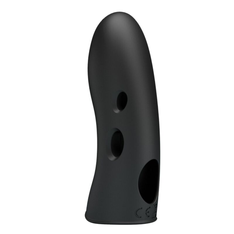 PRETTY LOVE - MARICO BLACK ELECTRO-STIMULATOR FINGER COVER - Imagem de 4