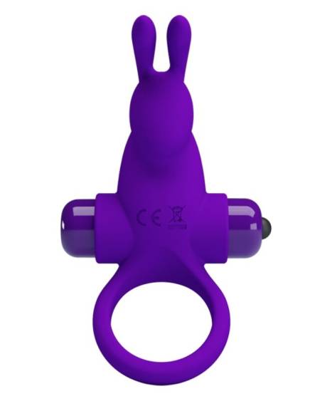 PRETTY LOVE - VIBRATOR RING I RABBIT FOR PURPLE PENIS