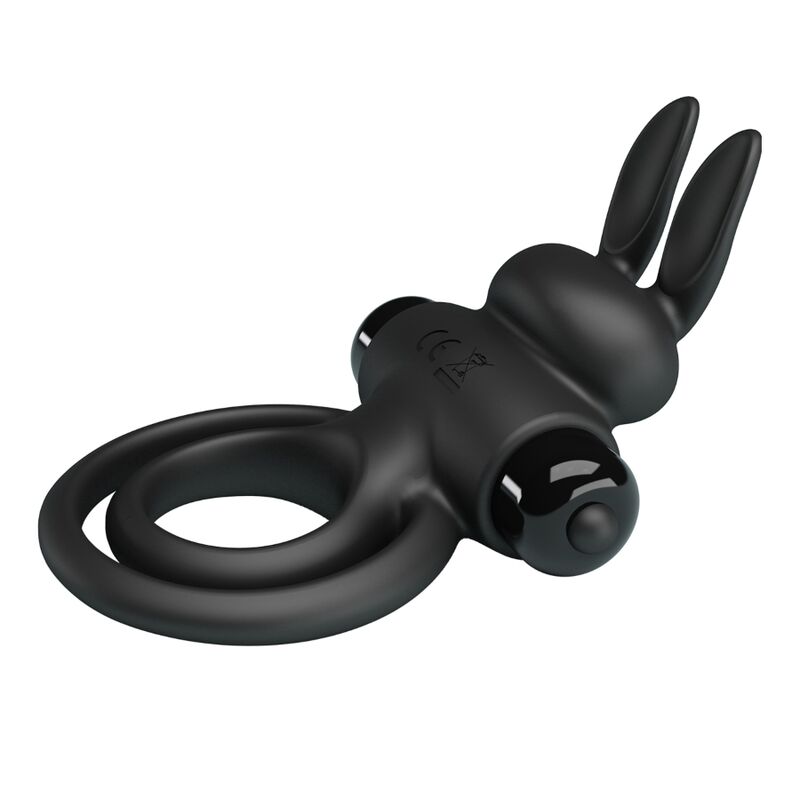 PRETTY LOVE - VIBRATOR III RABBIT RING FOR BLACK PENIS - Imagem de 4