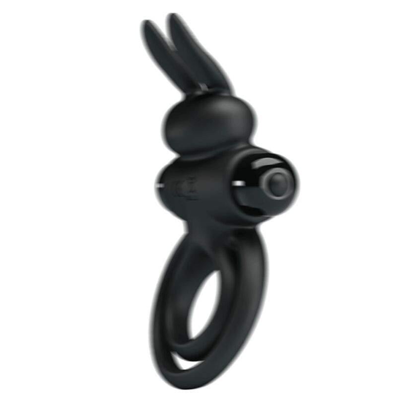 PRETTY LOVE - VIBRATOR III RABBIT RING FOR BLACK PENIS - Imagem de 5