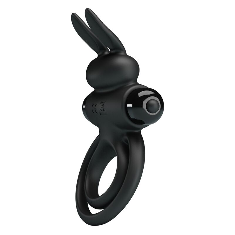 PRETTY LOVE - VIBRATOR III RABBIT RING FOR BLACK PENIS - Imagem de 3