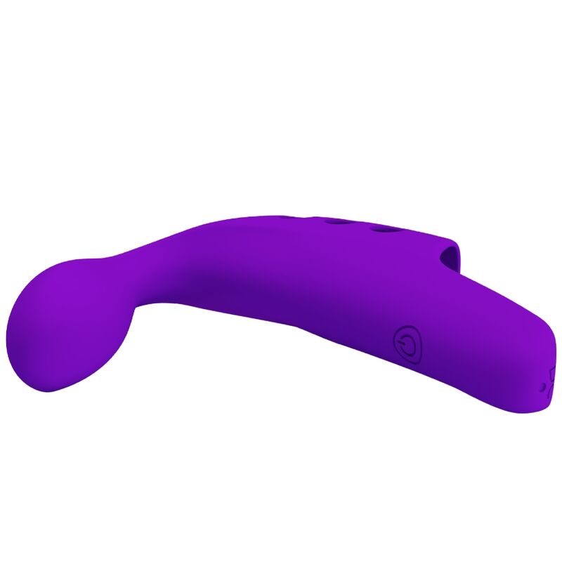 PRETTY LOVE - GORGON PURPLE RECHARGEABLE FINGER VIBRATOR - Imagem de 5