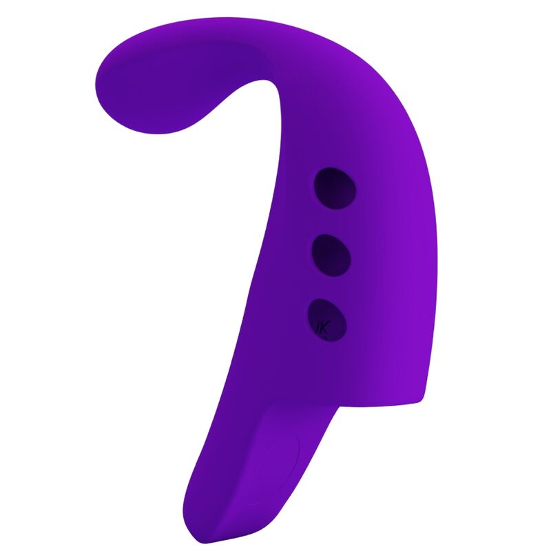 PRETTY LOVE - GORGON PURPLE RECHARGEABLE FINGER VIBRATOR - Imagem de 4