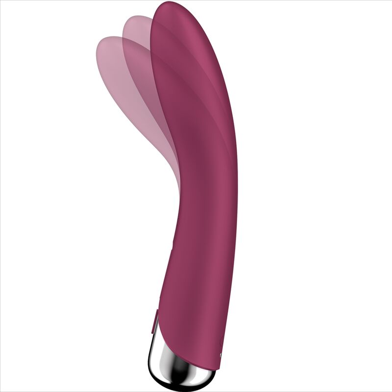 SATISFYER - SPINNING VIBE 1 VIBRADOR ROTADOR G-SPOT AZUL - Imagem de 5