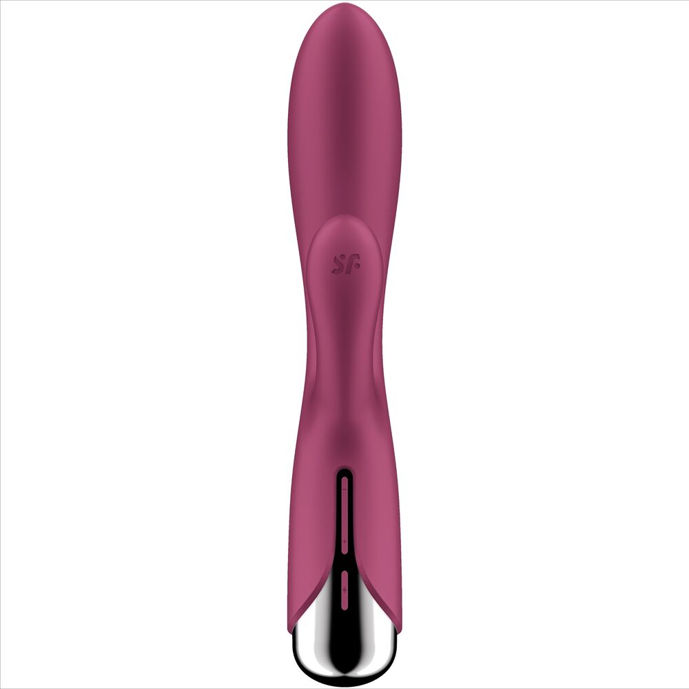 SATISFYER - SPINNING RABBIT 1 ESTIMULACION CLITORIS Y PUNTO G ROJO - Imagem de 2