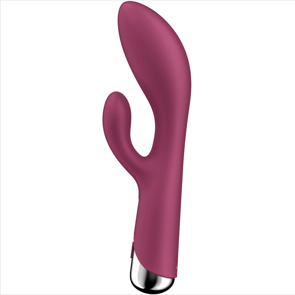 SATISFYER - SPINNING RABBIT 1 ESTIMULACION CLITORIS Y PUNTO G ROJO - Imagem de 4