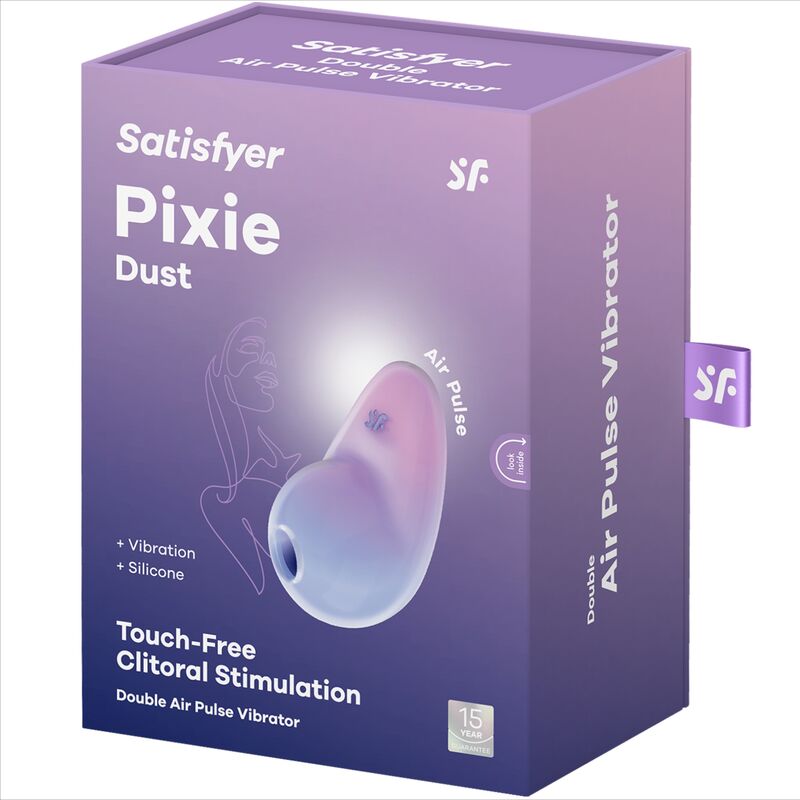 SATISFYER - PIXIE DUST LILA ESTIMULADOR AIR PLUSE - Imagem de 5
